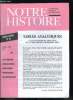 Notre histoire hors série n° 45 - Tables analytiques couvrant l'ensemble des articles parus du n° 1 (mai 1984) au n° 84 (décembre 1991). Collectif