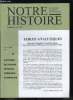 Notre histoire hors série - Tables analytiques couvrant l'ensemble des articles parus du n° 118 (janvier 1995) au n° 139 (décembre 1996). Collectif