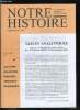 Notre histoire hors série - - Tables analytiques couvrant l'ensemble des articles parus du n° 118 (janvier 1995) au n° 161 (décembre 1998). Collectif