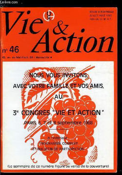 Vie et action n° 46 - Hygiène vitale et séquelles de polio, Pour l'homme d'action : du nouveau sous le soleil, Comment prendre le bain de soleil ?, La ...