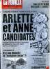La feuille n° 1078 - Grimper aux rideaux de l'isoloir, Un décodeur pour la politique locale, Arlette et Anne candidates ou le pot de terre contre le ...