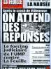 La feuille n° 1132 - RMI c'est fini, Agen, la nausée, Procès, le forcing judiciaire de l'UMP contre La Feuille, Gonelle : jamais deux sans trois, ...