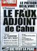 La feuille n° 1182 - Une p'tite bagnole pas chère, La sieste de Bruxelles, L'humour s'achète, Services fiscaux, qui veut la peau de Rémy Garnier ?, ...