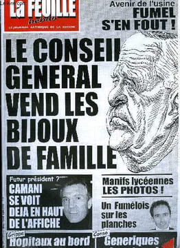 La feuille n° 1212 - Les ploucs, Appel, qui veut tuer Denis Robert ?, A notre santé, le générique plus cher, Ils ont fumé la moquette, Le conseil ...