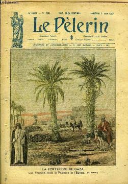 Le Pèlerin n° 2254 - La forteresse de Gaza, ville frontière entre la Palestine et l'Egypte, Le martyre de Mathias Mouroumba, Sainte Jeanne d'Arc a la ...