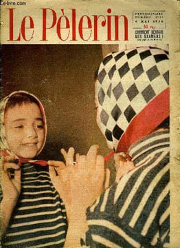 Le Pèlerin n° 3938 - Lourdes, année 100, l'eau de Lourdes est gratuite, Visages de Lourdes, Miracle a Faverney, deux hosties suspendues dans l'air par ...
