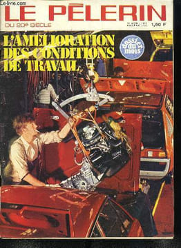 Le Pèlerin du 20e siècle n° 4716 - La passion a Burzet, Calvaire breton, La Pieta de Michel Ange, Amélioration des conditions de travail, Une ...