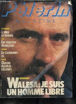 Le Pèlerin n° 5326 - Interview exclusive de Lech Walesa, Avec l'abbé Pierre, Cinq ans de guerre en Afghanistan, Victor Hugo, le génie et la gloire, ...