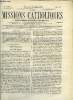 Les missions catholiques n° 94 - Ava et Pégu, Tableau du vicariat, Vérapoly, séminaires chaldéo-syriens et latins, La Crosse, Missions indiennes, ...