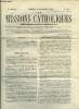 Les missions catholiques n° 116 - Chine, La persécution a Tien-tso, et a Nan-king, Coïmbatour, Notice sur le vicariat, Nicopolis, Sacre de Mgr Paoli, ...