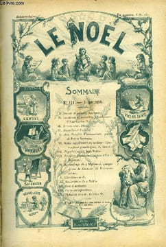 Le Noël n° 163 - Journée de paradis par Nouvelet, Rond comme l'O du Giotto par Magus, Je vous salue, Marie, Aux premiers communiants par Fleur ...