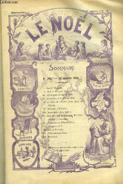 Le Noël n° 196 - Naulet ! par Edmand, Noël au Sénégal par Var, Chant pour la nuit de Noël, Le mystère et les joies de Noël, Le Noël de l'enfant Jésus ...