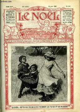 Le Noël n° 597 - La plus gatée des pommes que croquent les papas et les mamans, Les pierres en gardent le souvenir par René d'Anjou, S.G. Monseigneur ...