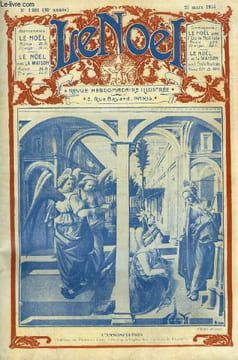 Le Noël n° 1501 - Vases antiques par E. Duplessy, La dentelliere, Le P. Longhaye par le P. Pierre Lhande, Theodore Gericault par Henri Escoffier, La ...