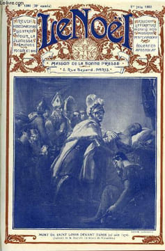 Le Noël n° 1980 - Le Christ dans les salons, Pittoresque par G. d'Azambuja, La juive errante par H. Charasson, Les jeunes françaises au XVIIIe siècle ...