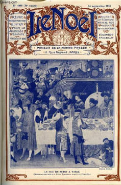 Le Noël n° 1995 - La croix du Colisée, Mgr Auvity, Les beaux mots par G. d'Azambuja, Instantanés aux Pays Bas par Alphonse de Chateaubriant, Germaine ...