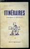 Itin&eacute;raires, chroniques et documents n&deg; 50 - La revue Itin&eacute;raires mise en vente par les Comit&eacute;s de presse, Pages de journal (4 novembre 1960 - 8 ...