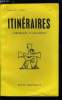 Itin&eacute;raires, chroniques et documents n&deg; 78 - Les responsabilit&eacute;s morales de la science par le Cardinal Siri, Correspondances romaines ?, Pr&eacute;ciser la ...