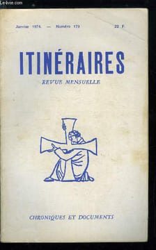 Itinéraires, chroniques et documents n° 179 - Portés disparus, L'arsenal 1 et l'arsenal 2, C'est maintenant le grand combat par Luce Quenette, Dom ...