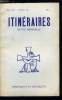 Itinéraires, chroniques et documents n° 182 - Résister au chantage par R. Th. Calmel O.P, Le monde a l'heure du pétrole par Louis Salleron, Régis ...