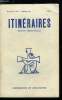 Itinéraires, chroniques et documents n° 187 - La sécurité (sociale) pour tous, Réconciliation a Montmartre, L'été 74 au jour le jour par Louis ...