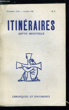 Itinéraires, chroniques et documents n° 228 - Jacques Perret, Dessins d'André Collot, Bois de Jacques Perret, Chronologie, Bibliographie, Perret est ...