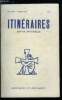Itin&eacute;raires, chroniques et documents n&deg; 241 - Situation de la messe en 1980 par Jean Madiran, Monsieur Durand et l'&eacute;cole par Herv&eacute; Kerbourc'h, Carnets ...