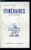 Itin&eacute;raires, chroniques et documents n&deg; 310 - Pour une r&eacute;sistance nationale par Bernard Anthony, Un comit&eacute; national d'&eacute;thique par Guy Rouvrais, La ...
