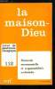 La Maison-Dieu n° 112 - Introduction par Mgr Robert Coffy, La responsabilité des évêques par rapport au droit liturgique par Pierre Marie Gy, ...