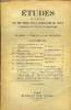 Etudes tome 137 n° 19 - L'apostolat eucharistique du P. Léonard Cros par Paul Dudon, Le problème du salut des infidèles (fin) par Xavier Marie le ...