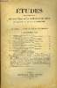 Etudes tome 137 n° 21 - L'église et le gouvernement de la pensée par Gustave Neyron, Louis Mercier et la poésie des champs, nos bucoliques par Paul ...