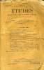 Etudes tome 174 n° 1 - La sociologie appliquée a l'éducation, en marge d'un programme officiel et d'un manuel récent par Henri du Passage, La ...