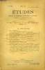 Etudes tome 174 n° 2 - Deux centenaires : Louis Pasteur, l'oeuvre et l'ouvrier, 1er partie : l'oeuvre par Dr René Bénard, Ernest Renan par Léonce de ...