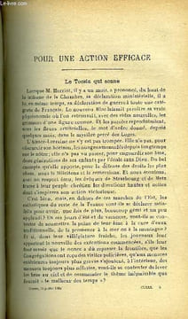 Etudes tome 180 n° 14 - Pour une action efficace, La crise de la foi chez les jeunes par Léonce de Grandmaison, Le tzar rouge, la vraie pensée de ...