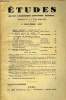 Etudes tome 209 n° 23 - L'opinion catholique allemande et le réalisme politique en face de la France par Robert d'Harcourt, Un chrétien devant des ...