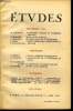 Etudes tome 290 n° 8 - Intolérance hindoue et tolérance indienne par M. Quéguiner, Marietta la radieuse par A. Blanchet, Le jeune Freud et sa ...