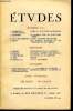 Etudes tome 295 n° 12 - Après les élections allemandes par R. d'Harcourt, Le masque d'or de Saint John Perse par A. Blanchet, Karma, légende ...