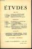 Etudes tome 301 n° 5 - Journal d'un aumonier de lycée par J. Viallis, Les communes du peuple chinois par C. Couturier, Un jésuite est un jésuite par ...