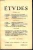 Etudes tome 304 n° 2 - Marie Noël entre deux mondes par A. Blanchet, Quand les barons francs occupaient la Grèce par J. Décarreaux, L'école chrétienne ...