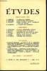 Etudes tome 310 n° 7-8 - La vérité de l'homme par J. Daniélou, L'agriculture déconcertée par F. Houillier, Quand Lyautey lisait Lacordaire chez les ...