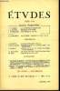 Etudes tome 312 n° 3 - Jeunesse d'aujourd'hui, La jeunesse en questions par A. Ravier, Jeunesse inoccupée par J. Onimus, Les jeunes et la foi par H. ...