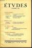 Etudes tome 319 n° 10 - Les vraies conditions d'une alliance nécessaire par M. Schumann, L'édification européenne dans l'impasse ? par R. ...