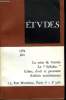 Etudes tome 320 n° 6 - La crise de l'armée, Le Syllabus a cent ans par J. Lecler, Alerte a la délinquance par J. Vernet, La criminologie par J. ...