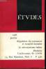 Etudes tome 324 n° 1 - Invitation au réel par F. Guibal, Régulation des naissances et sexualité humaine par L. Beirnaert, Le néo-marxisme italien par ...