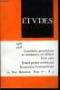 Etudes tome 326 n° 4 - Sorcellerie et prophétisme en Afrique noire par R. Bureau, Chrétiens africains face a l'initiation ancestrale par J. Hallaire, ...
