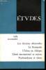 Etudes tome 331 n° 11 - Quelques aspects de l'indépendance roumaine par Pierre Rondot, Les élections allemandes du 28 septembre 1969 par Henri ...