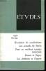 Etudes tome 336 n° 2 - A la recherche d'un meilleur système monétaire international par Jean Marcel Jeanneney, Evolution du syndicalisme ouvrier en ...
