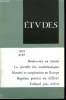 Etudes tome 336 n° 4 - Vladimir Boukovsky par André Martin, La conférence sur la sécurité et la coopération en Europe par Walter Schütze, Urbanisation ...