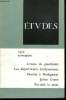 Etudes tome 337 n° 11 - Perspectives nouvelles de l'Orient arabe par Pierre Rondot, Révolte a Madagascar par Pierre Chauleur, Les républicains ...