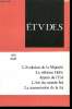 Etudes tome 342 n° 5 - L'évolution de la majorité par Jean Legres, Les projets de Monsieur Haby par Edmond Vandermeersch, L'ère du monde fini par Bela ...